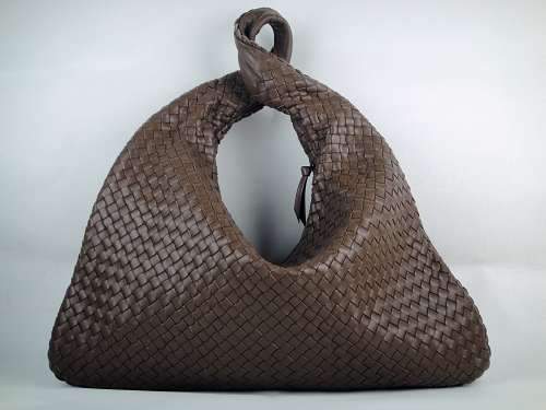 Bottega Veneta Nappa Hobo Lambskin Bag 5091 brown